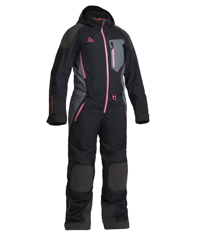 AMOQ Eclipse Dam Overall Svart/Rosa