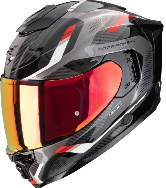 Scorpion EXO-1500 AIR Sleek Hjälm Svart/Röd