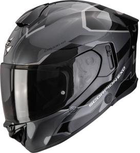 Scorpion EXO-530 Air Clip Hjälm Svart/Silver