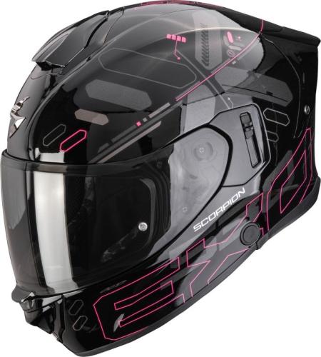 Scorpion EXO-530 Air Fond Hjälm Svart/Rosa