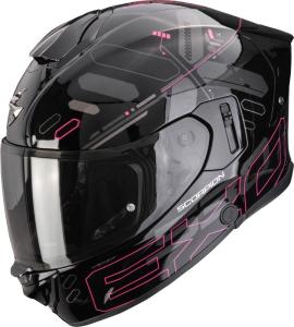 Scorpion EXO-530 Air Fond Hjälm Svart/Rosa
