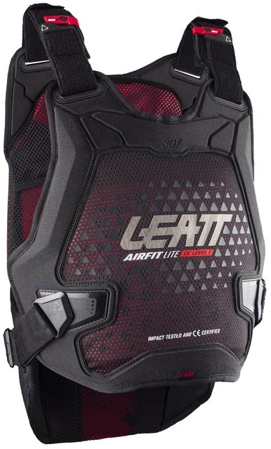 Leatt 3DF AirFit Evo Lite Bröstskydd Svart