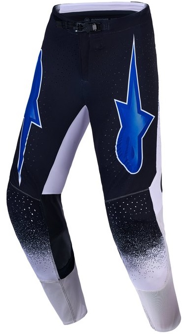 Alpinestars Supertech Hiten AFD Crossbyxor Svart/Vit/Blå