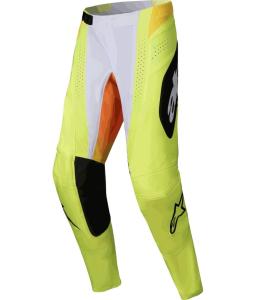 Alpinestars Techstar Melt Crossbyxor Gul/Vit/Orange