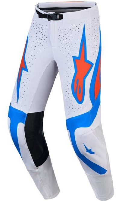 Alpinestars Supertech Vesta Crossbyxor Lilac/Röd