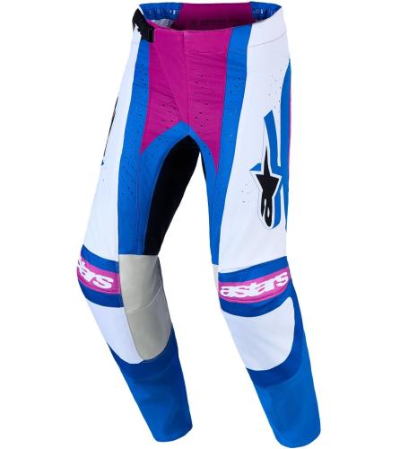 Alpinestars Techstar Maven Crossbyxor Vit/Koral/Blå