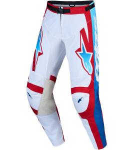 Alpinestars Racer Hunt Crossbyxor Vit/Röd/Blå