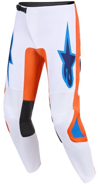 Alpinestars Fluid Grid Crossbyxor Orange/Vit/Blå