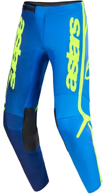 Alpinestars Fluid Apex Crossbyxor Blå/Fluo-Gul