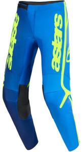 Alpinestars Fluid Apex Crossbyxor Blå/Fluo-Gul