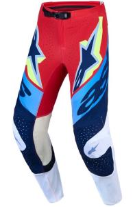 Alpinestars Supertech Dyna Barn Crossbyxor Röd/Vit/Marinblå