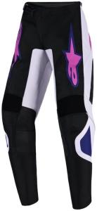 Alpinestars Fluid Grid Barn Crossbyxor Svart/Grå/Lila