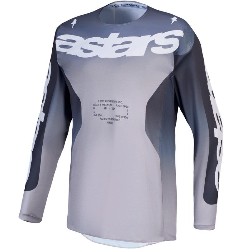 Alpinestars Racer Amber Crosströja Grå/Lila