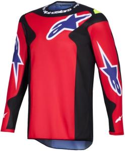 Alpinestars Fluid Grid Crosströja Röd/Svart/Lila
