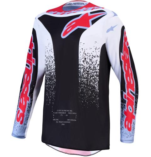 Alpinestars Fluid Drag Crosströja Svart/Vit/Röd