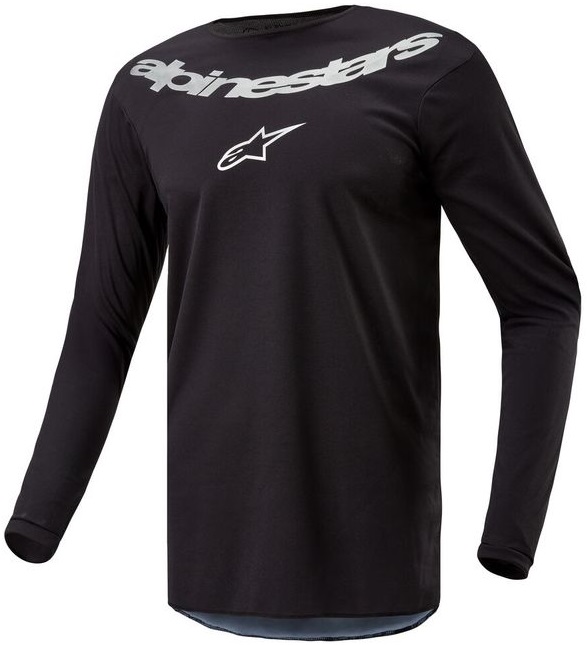 Alpinestars Fluid Graphite Crosströja Svart/Silver