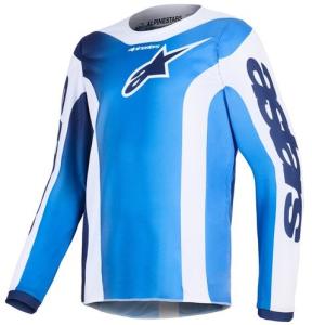 Alpinestars Fluid Portl Barn Crosströja Blå/Vit