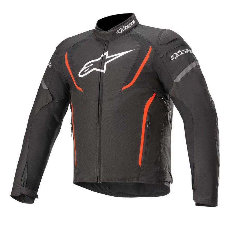Alpinestars T-Jaws V3 Vattentät Jacka Svart/Fluo-Röd