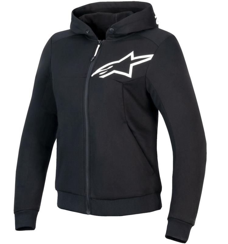 Alpinestars Dam Chrome V2 Sport Hoodie Svart
