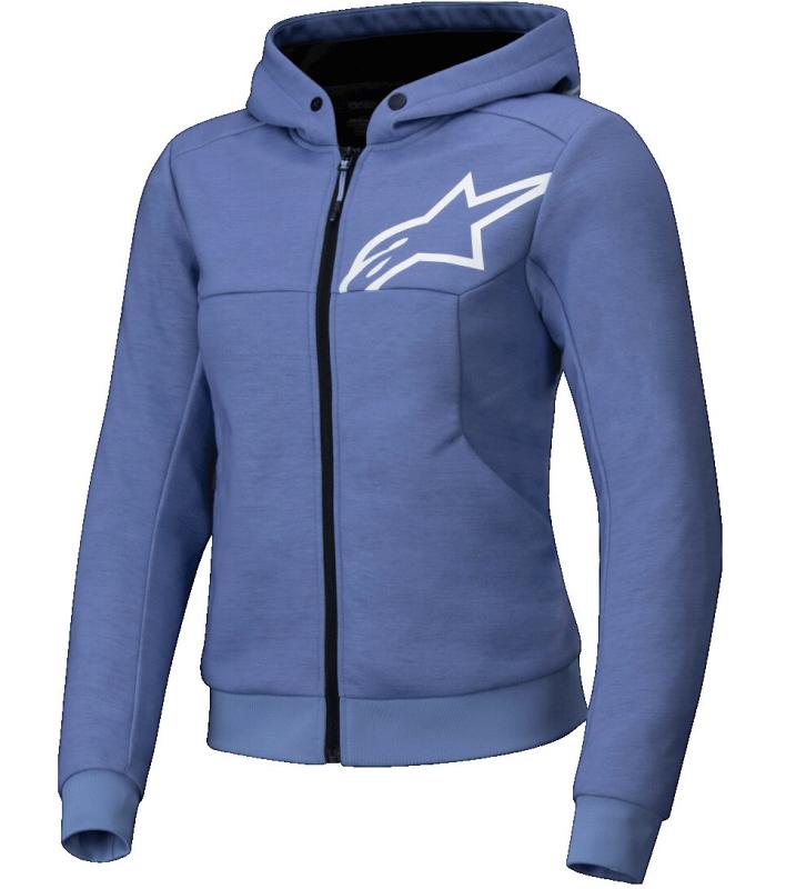 Alpinestars Dam Chrome V2 Sport Hoodie Blå/Violet