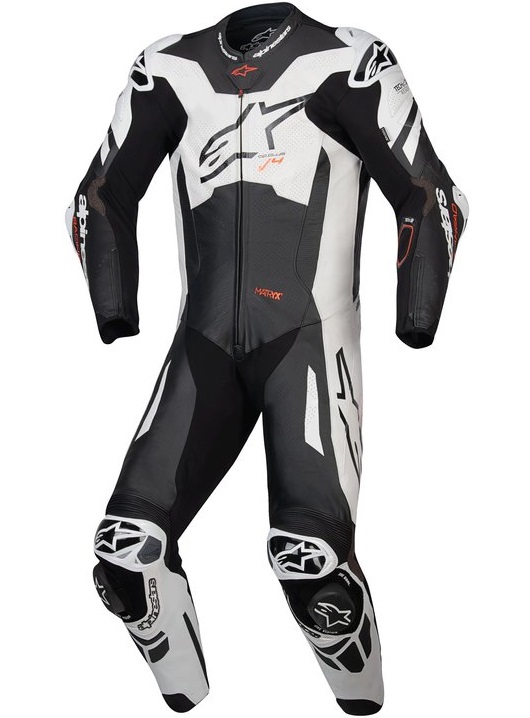 Alpinestars GP Plus V4 Sprint Helställ Svart/Vit