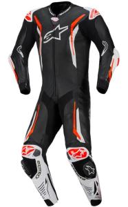 Alpinestars GP Tech V5 Helställ Svart/Vit/Fluo-Röd