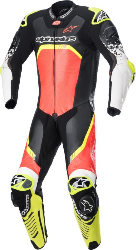 Alpinestars GP Tech V4 Helställ Svart/Röd/Gul