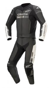 Alpinestars GP Force Chaser 2-Delat Skinnställ Svart/Vit (Tech-Air® Kompatibel)