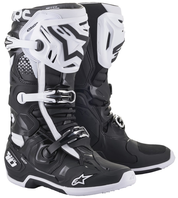 Alpinestars Tech 10 Crosstövlar Svart/Vit