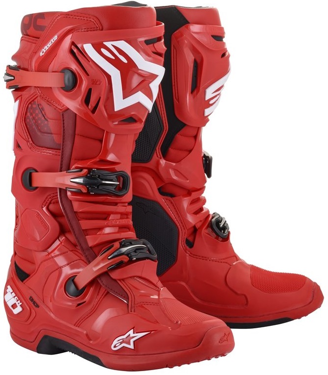 Alpinestars Tech 10 Crosstövlar Röd