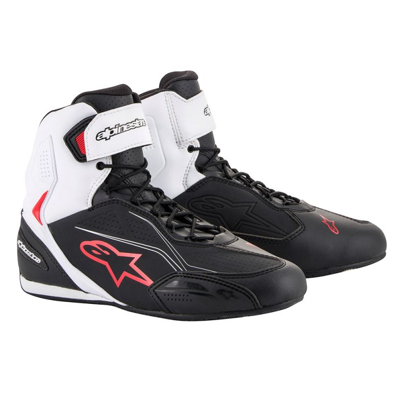 Alpinestars Faster-3 Skor Svart/Vit/Röd