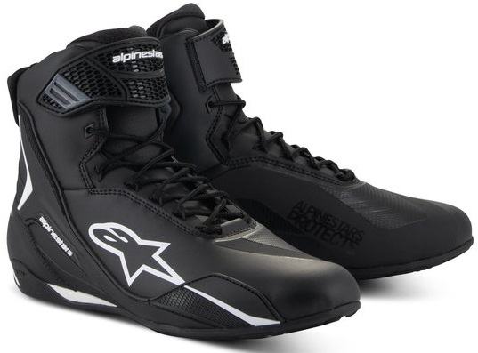 Alpinestars Faster Skor 4 Svart/Vit