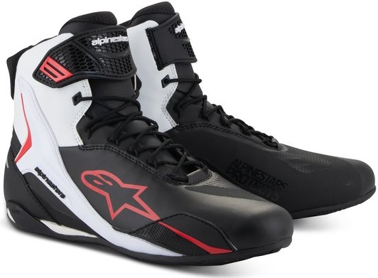 Alpinestars Faster Skor 4 Svart/Vit/Röd