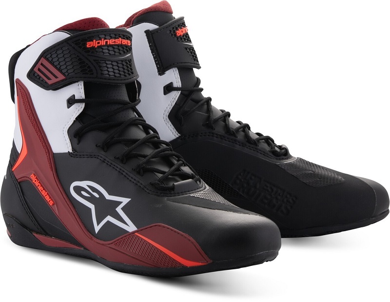 Alpinestars Faster Skor 4 Svart/Röd/Vit
