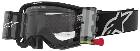 Alpinestars Vision 8 Corp Svart Roll-Off Crossglasögon