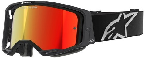 Alpinestars Vision 8 Corp Crossglasögon Svart/Rödspegel
