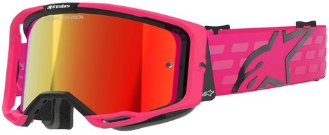 Alpinestars Vision 8 Corp Crossglasögon Rosa/Rödspegel