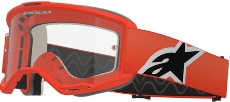 Alpinestars Vision 5 Corp Crossglasögon Orange/Klart