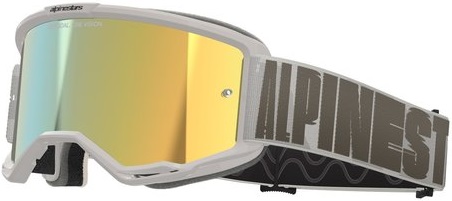 Alpinestars Vision 5 Hollow Crossglasögon Wind/Guldspegel