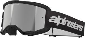 Alpinestars Vision 3 Wordmark Crossglasögon Svart/Silverspegel