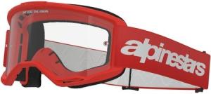 Alpinestars Vision 3 Wordmark Crossglasögon Röd