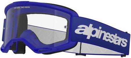 Alpinestars Vision 3 Wordmark Crossglasögon Blå