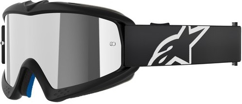 Alpinestars Vision Corp Barn Crossglasögon Svart/Silver