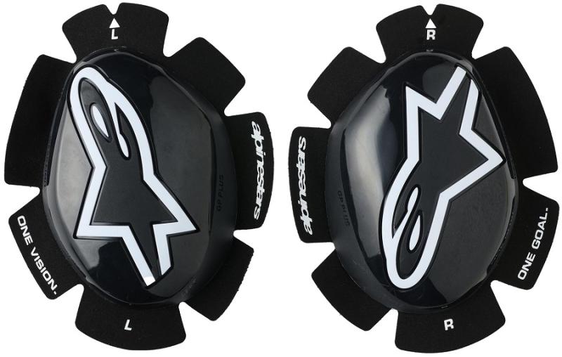 Alpinestars GP Plus Knäpuckar Svart/Vit