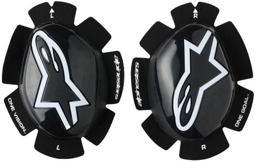 Alpinestars GP Plus Knäpuckar Svart/Vit
