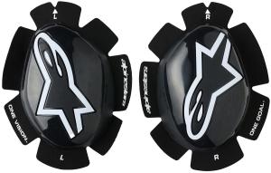 Alpinestars GP Plus Knäpuckar Svart/Vit