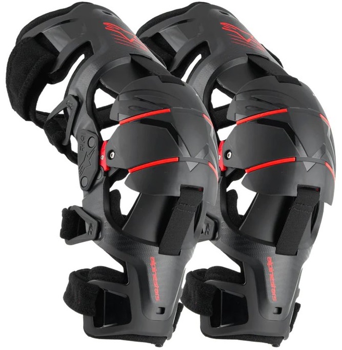 Alpinestars RK-1 Plasma Knästöd Svart/Röd