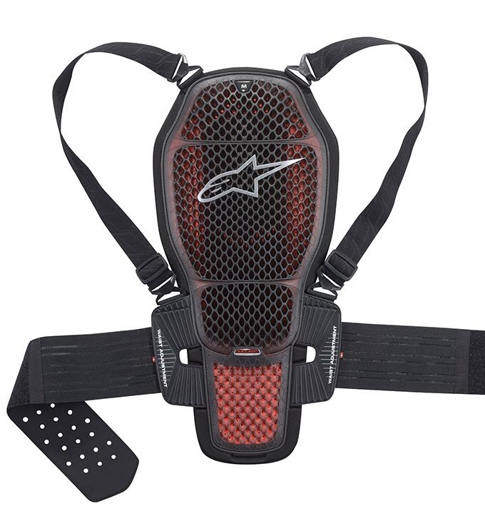 Alpinestars Nucleon Cell KR-1 Ryggskydd Svart/Röd