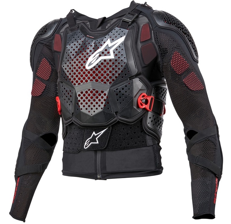 Alpinestars Bionic Tech V3 Skyddsjacka Svart/Vit/Röd