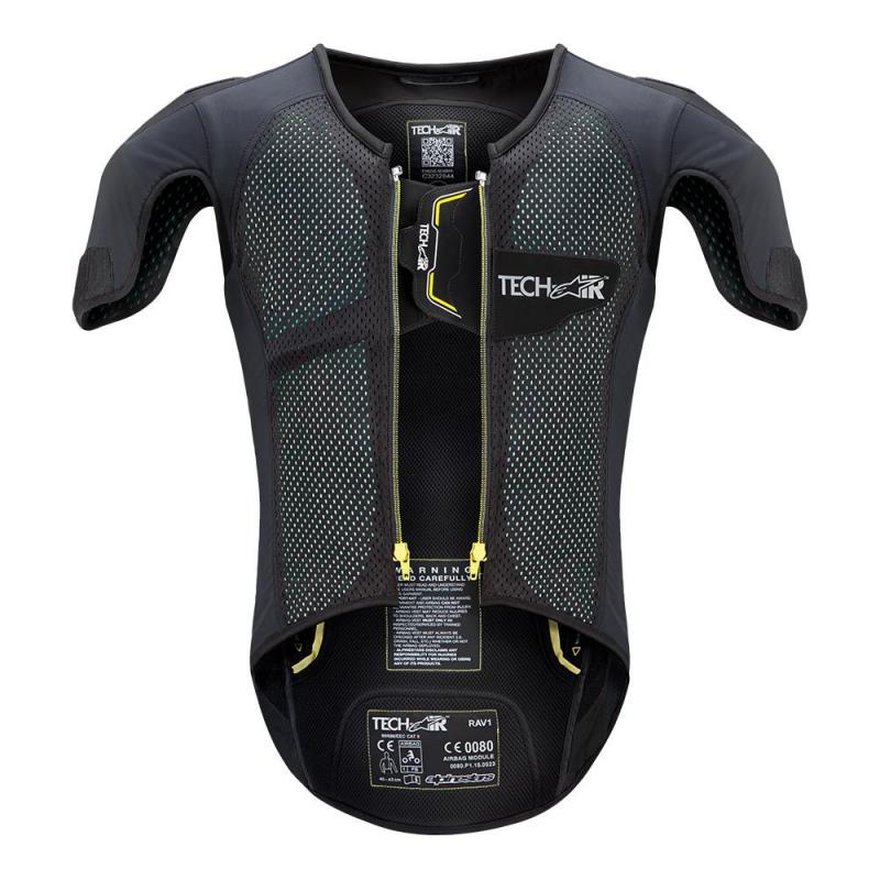 Alpinestars Tech-Air® Race Väst Svart/Gul (Airbagsystem)